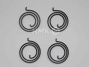 Комплект пружин для дверной ручки 31х20х1,0 загиб 5 мм - 4 шт. Комплект пружин для дверной ручки 31х20х1,0 загиб 5 мм - 4 шт.